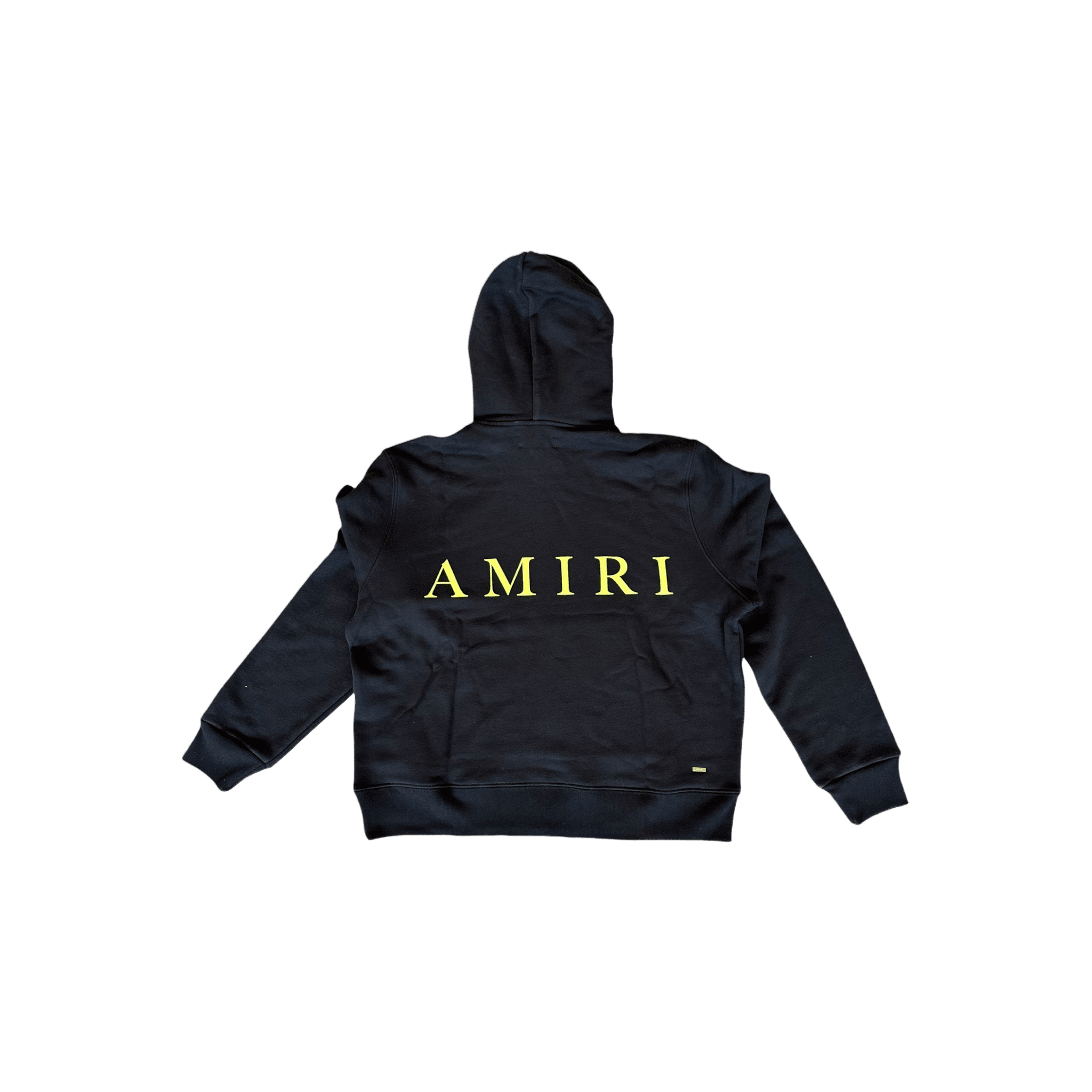 Amiri Black & Yellow MA Logo Hoodie - Morely TrendsAmiri Type here:)