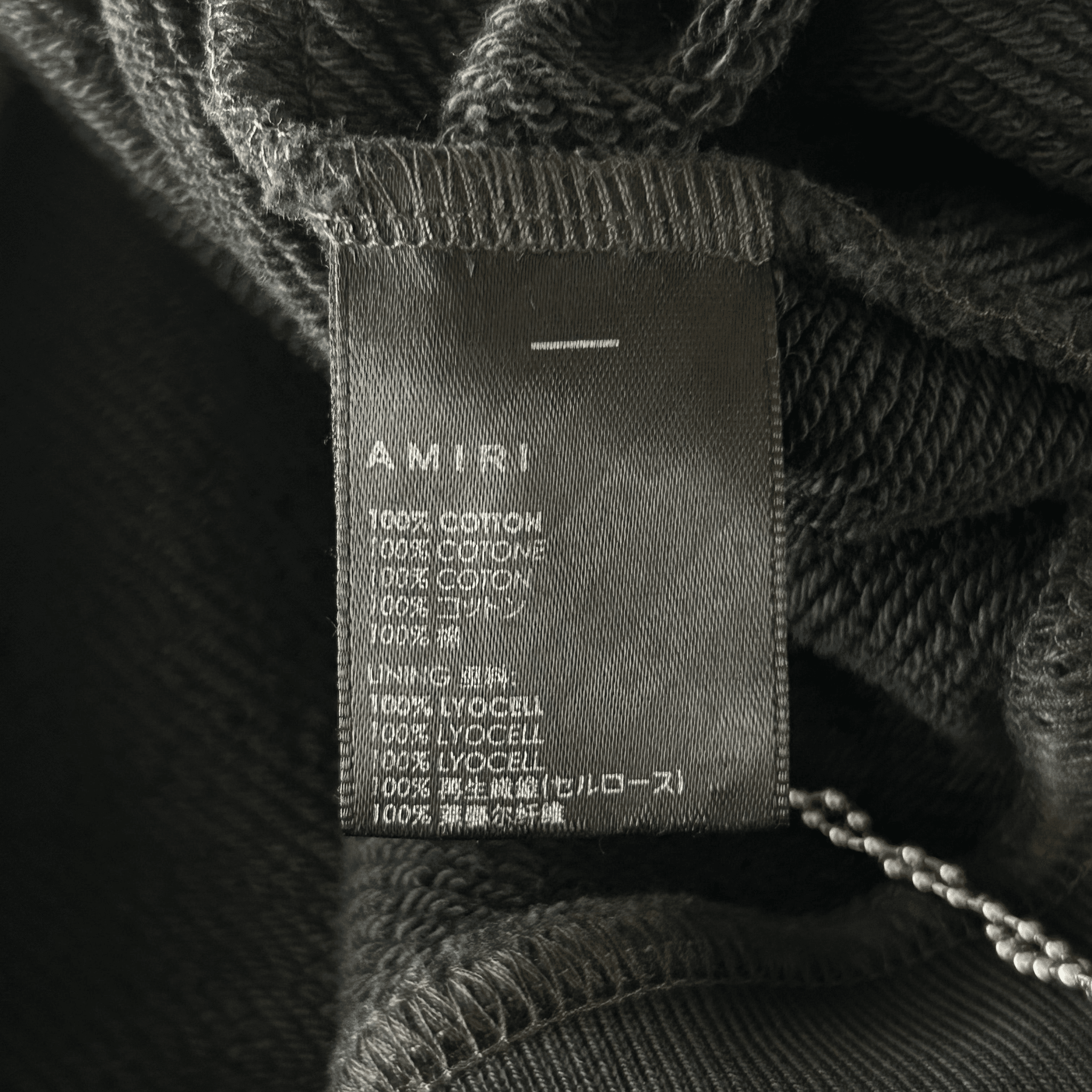 Amiri Black & Yellow Track Logo Hoodie - Morely TrendsAmiri Type here:)