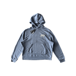 Amiri Blue & White 22 Distressed Logo Hoodie - Morely TrendsAmiri Type here:)