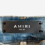 Amiri Clay Indigo Quilted Patch Jeans - Morely TrendsAmiri Type here:)