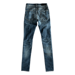 Amiri Deep Indigo Broken Distressed Jeans - Morely TrendsAmiri Type here:)