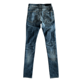 Amiri Deep Indigo Broken Distressed Jeans - Morely TrendsAmiri Type here:)