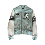 Amiri Frosty Green & White Fighters Varsity Jacket - Morely TrendsAmiri Type here:)