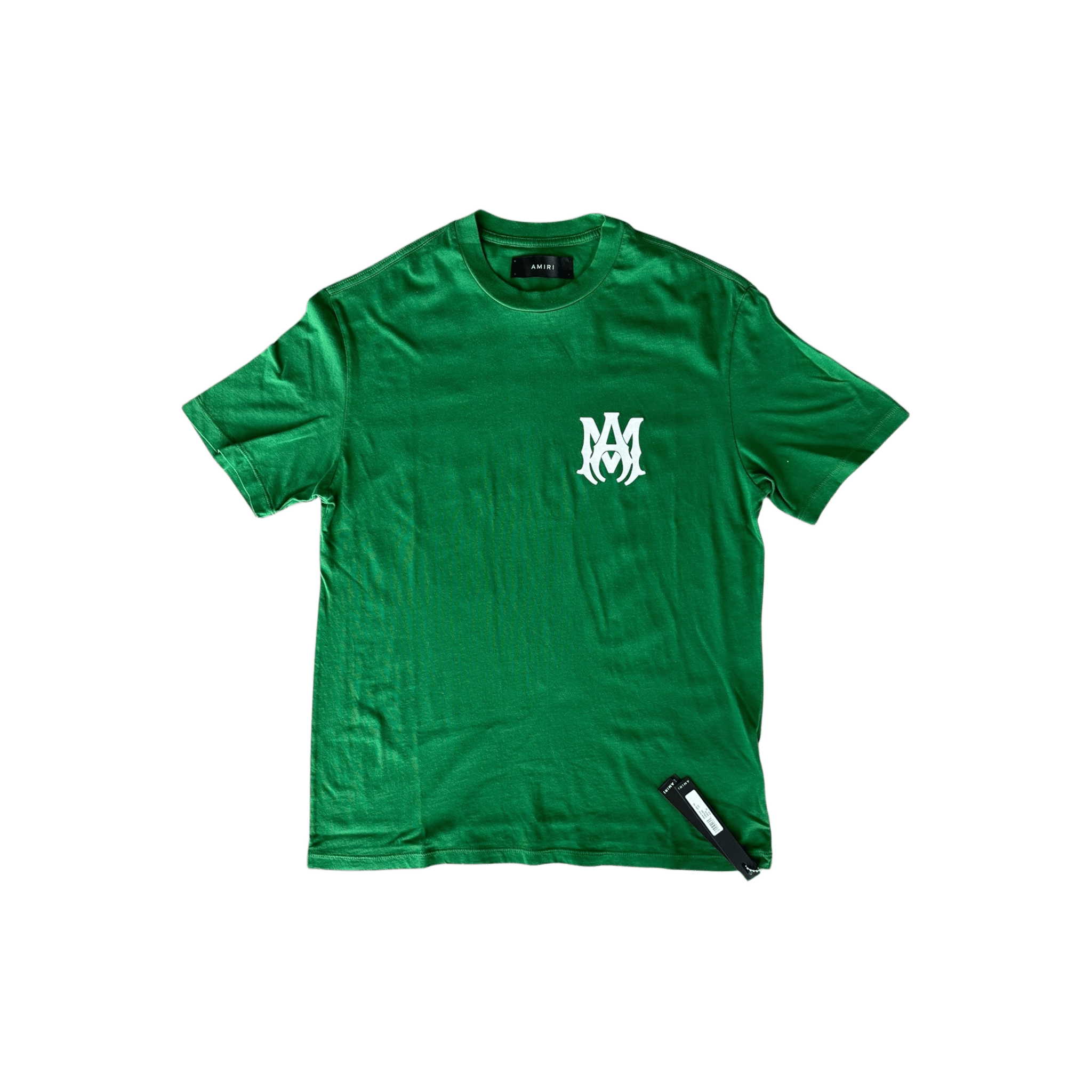 Amiri Green & White MA Core Logo T-Shirt - Morely TrendsAmiri Type here:)
