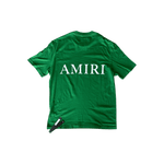 Amiri Green & White MA Core Logo T-Shirt - Morely TrendsAmiri Type here:)