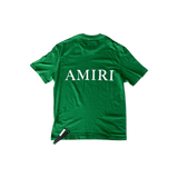 Amiri Green & White MA Core Logo T-Shirt - Morely TrendsAmiri Type here:)