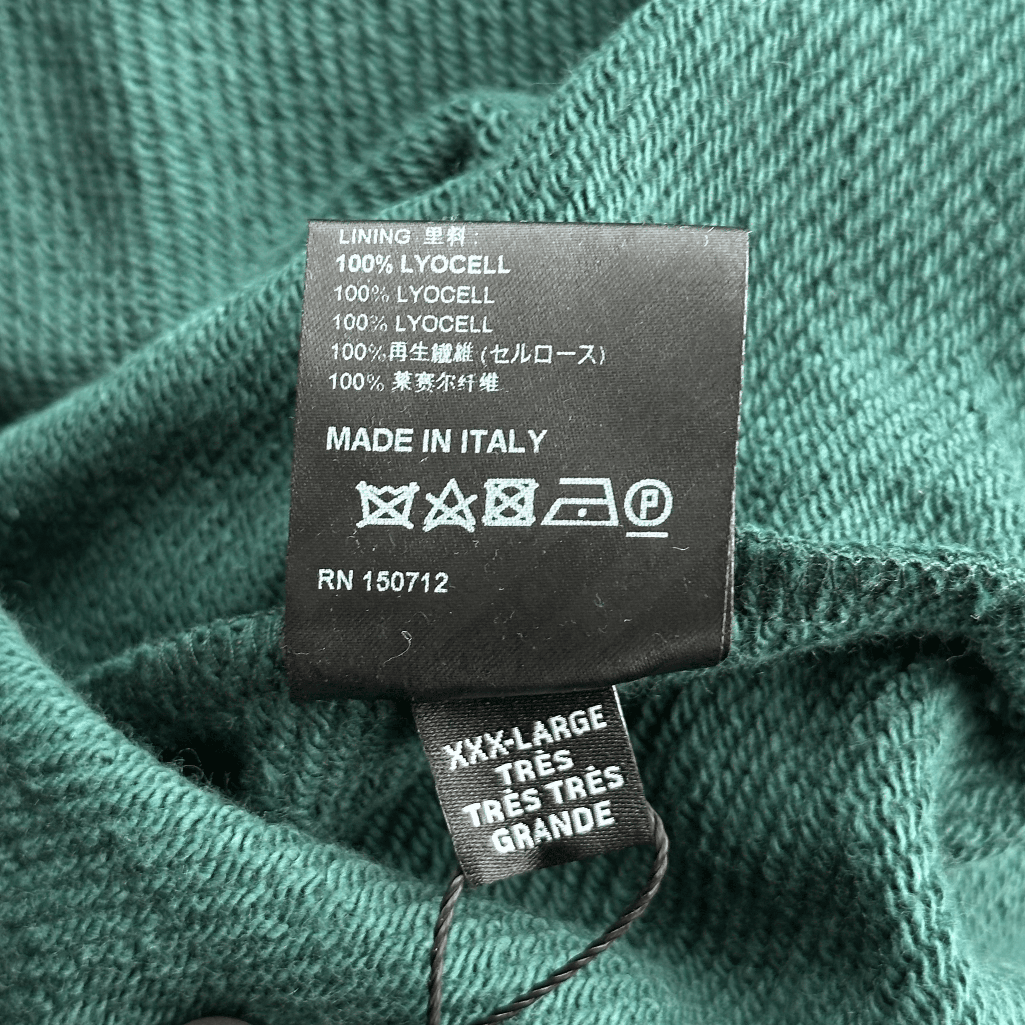 Amiri Green & White Staggered Logo Hoodie - Morely TrendsAmiri Type here:)