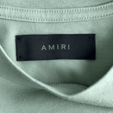 Amiri Green & White Staggered Logo T-Shirt - Morely TrendsAmiri Type here:)