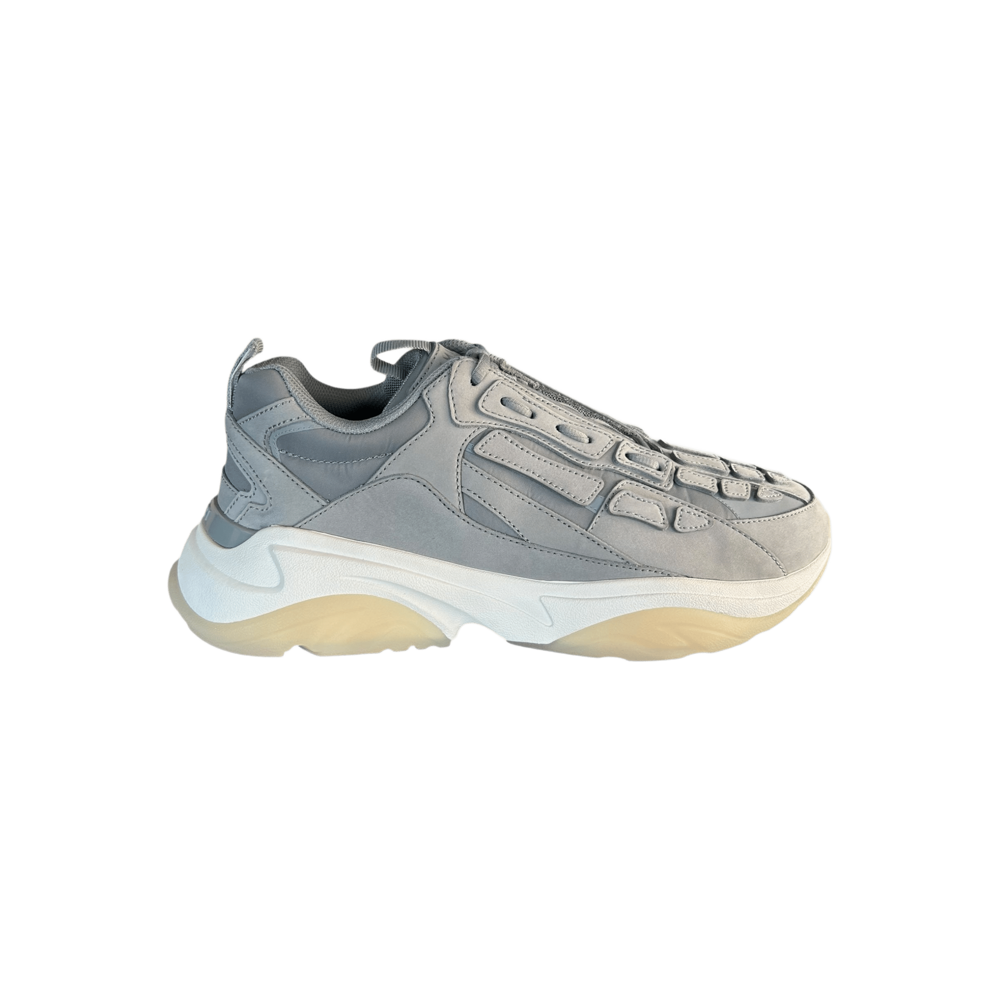 Amiri Grey & White Bones Runners - Morely TrendsAmiri Type here:)