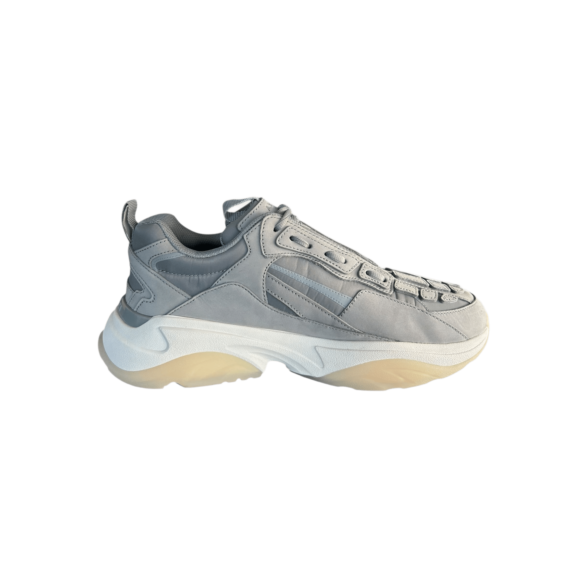 Amiri Grey & White Bones Runners - Morely TrendsAmiri Type here:)