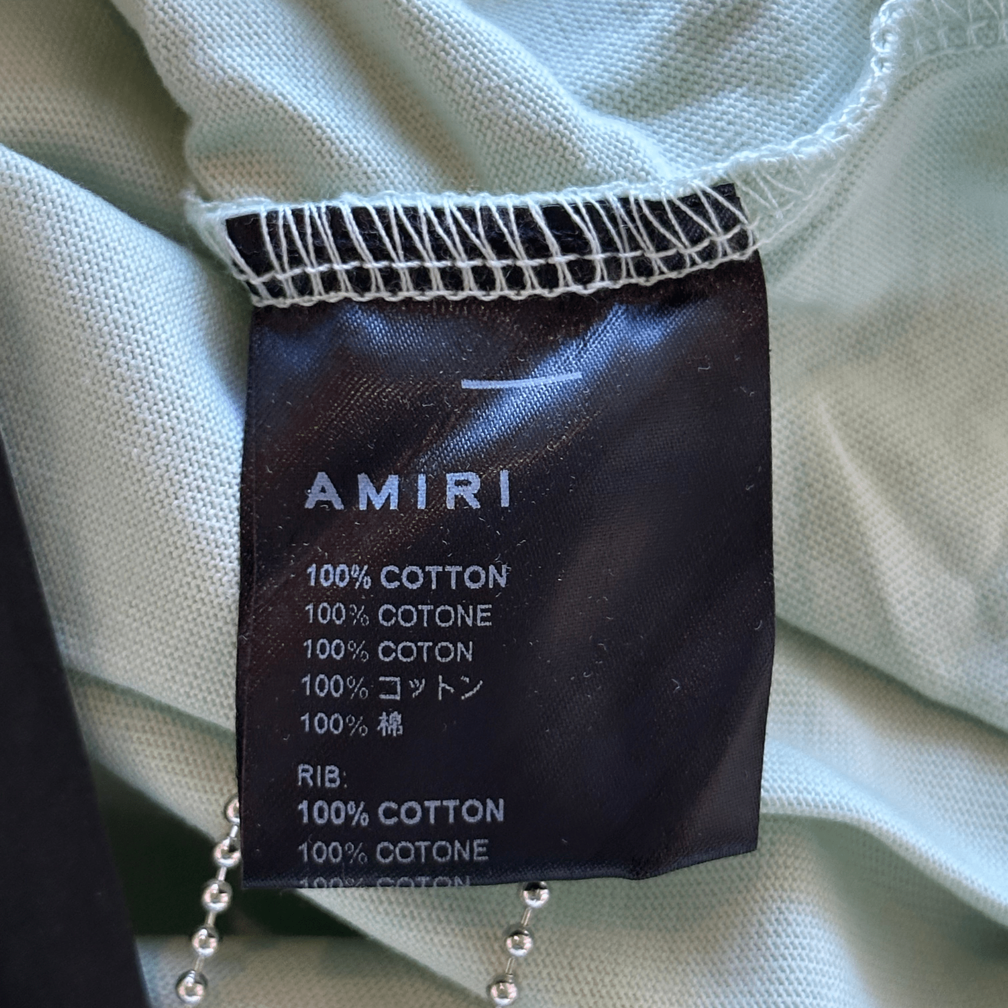 Amiri Light Blue MA Core Logo T-Shirt - Morely TrendsAmiri Type here:)