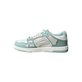 Amiri Mint Green & White Skeleton Low Top Sneakers - Morely TrendsAmiri Type here:)