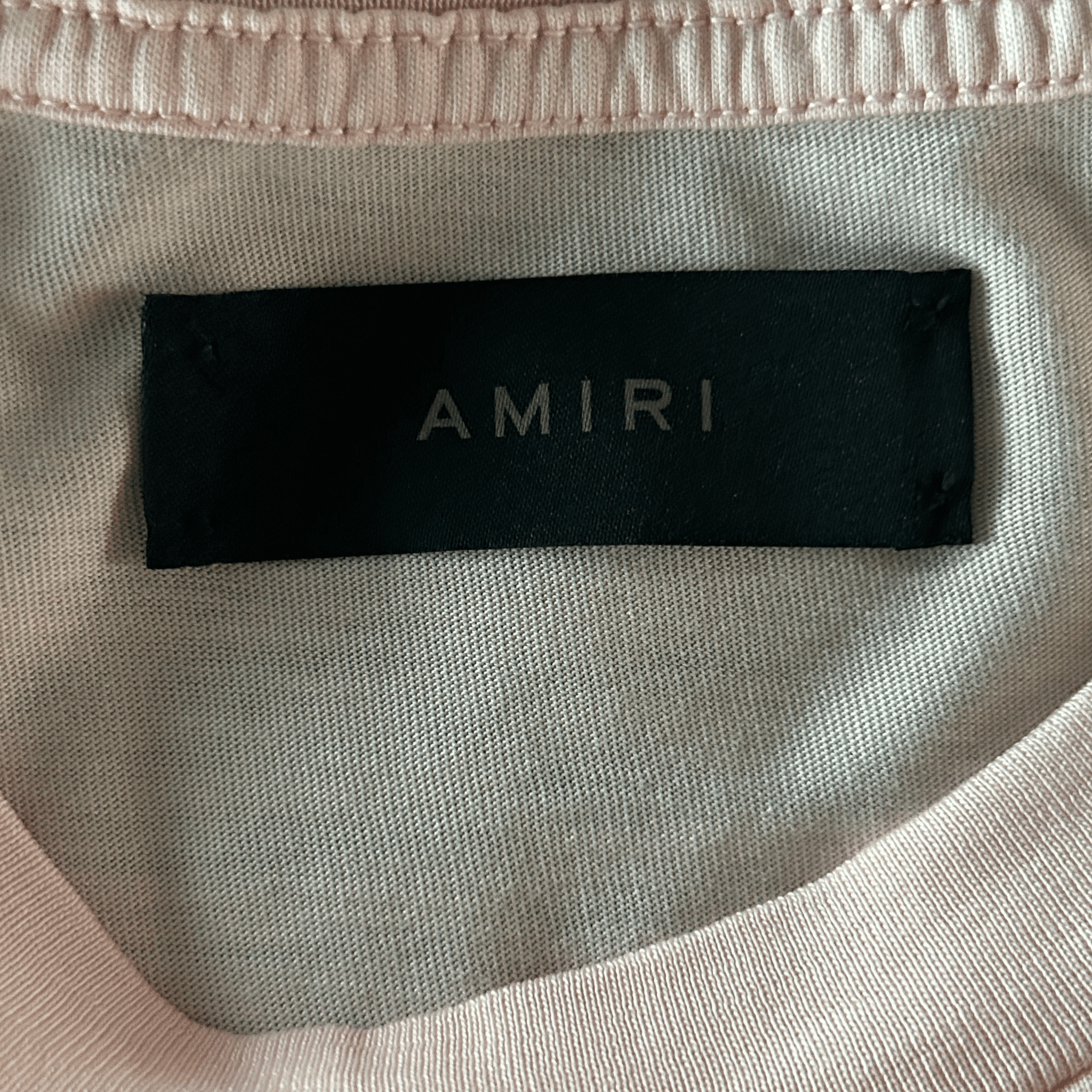 Amiri Pink & Black MA Core Logo T-Shirt - Morely TrendsAmiri Type here:)
