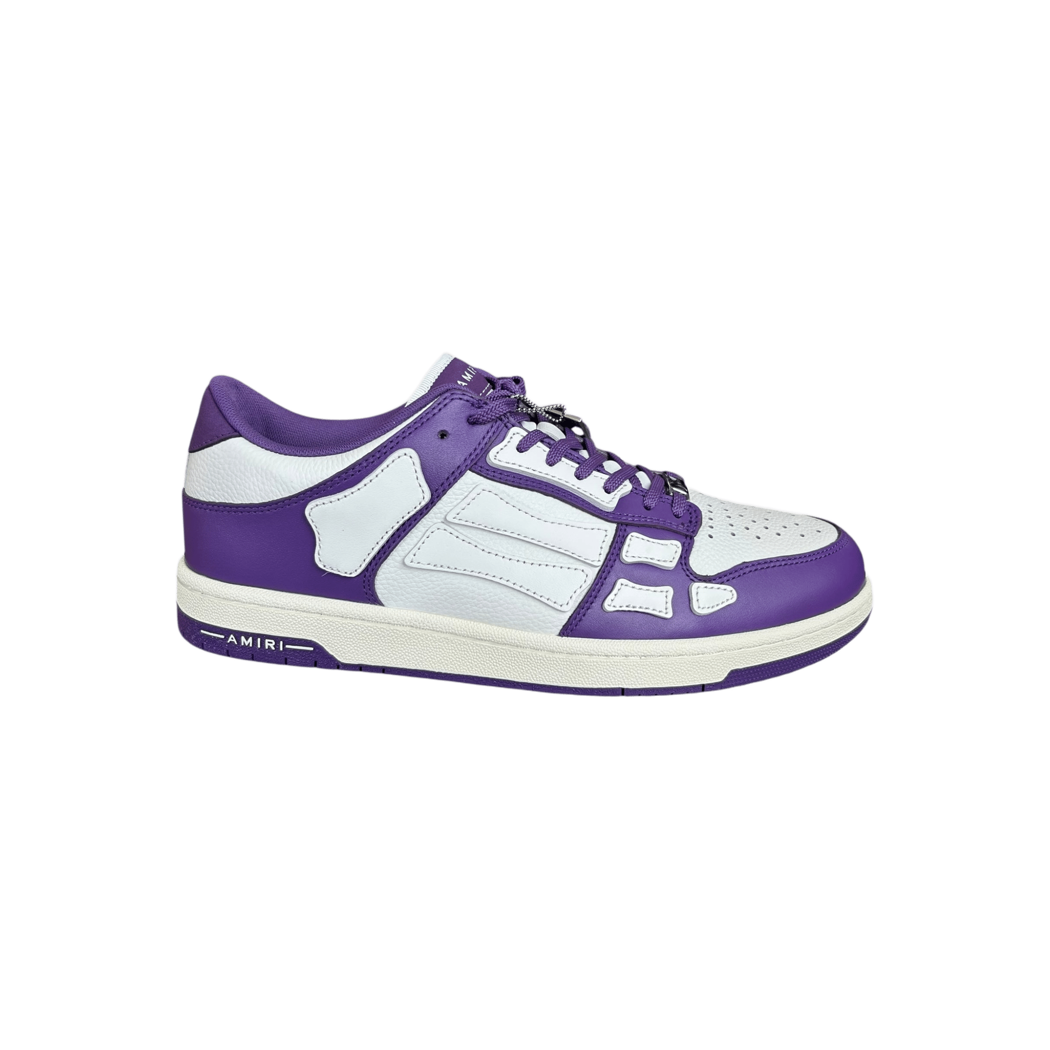 Amiri Purple & White Skel Low Top Sneakers - Morely TrendsAmiri Type here:)