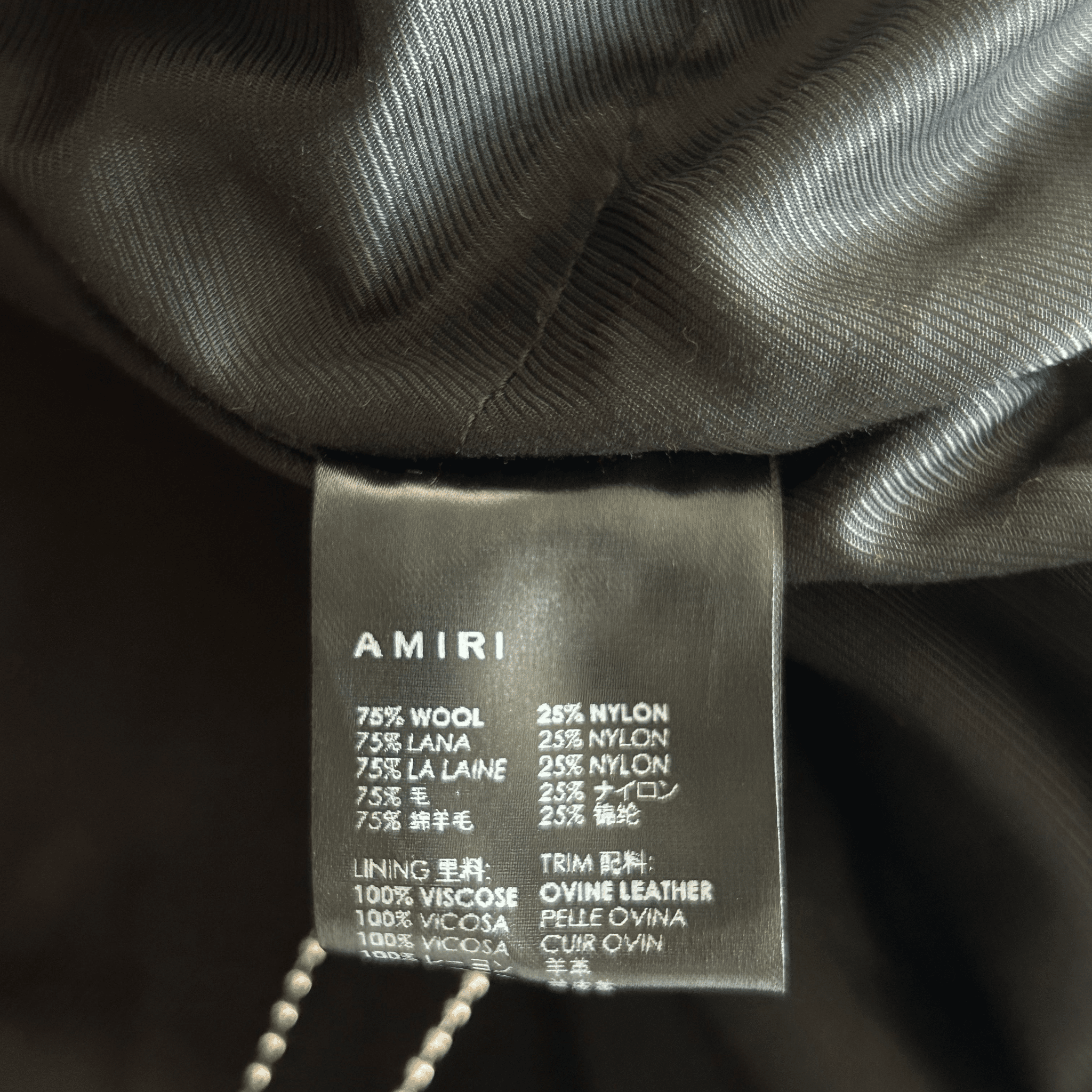 Amiri Red & Black Chicago Exclusive Bones Varsity Jacket - Morely TrendsAmiri Type here:)