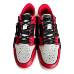 Amiri Red White & Black Skeleton Low Top Sneakers - Morely TrendsAmiri Type here:)