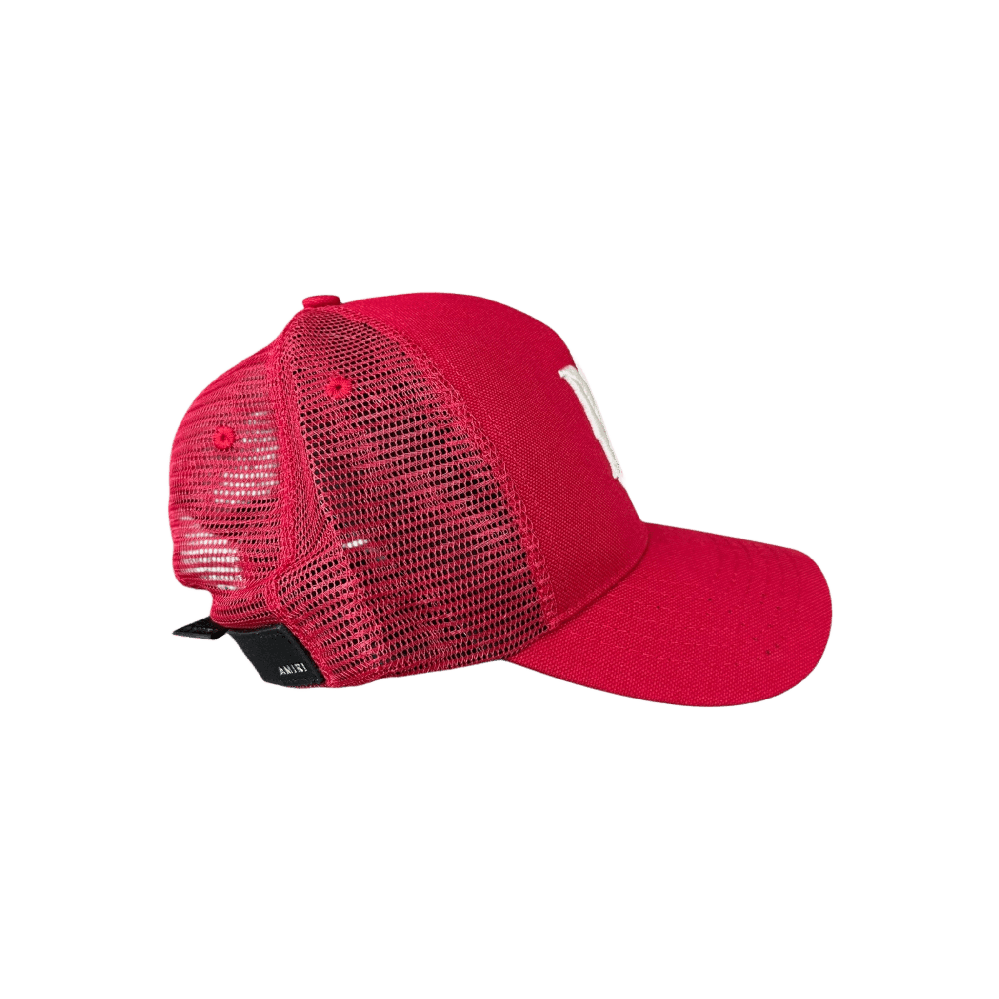 Amiri Red & White MA Logo Trucker Hat - Morely TrendsAmiri Type here:)