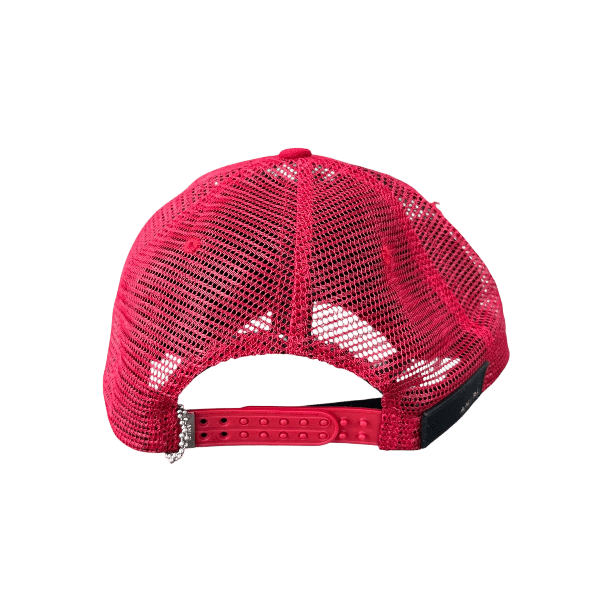 Amiri Red & White MA Logo Trucker Hat - Morely TrendsAmiri Type here:)