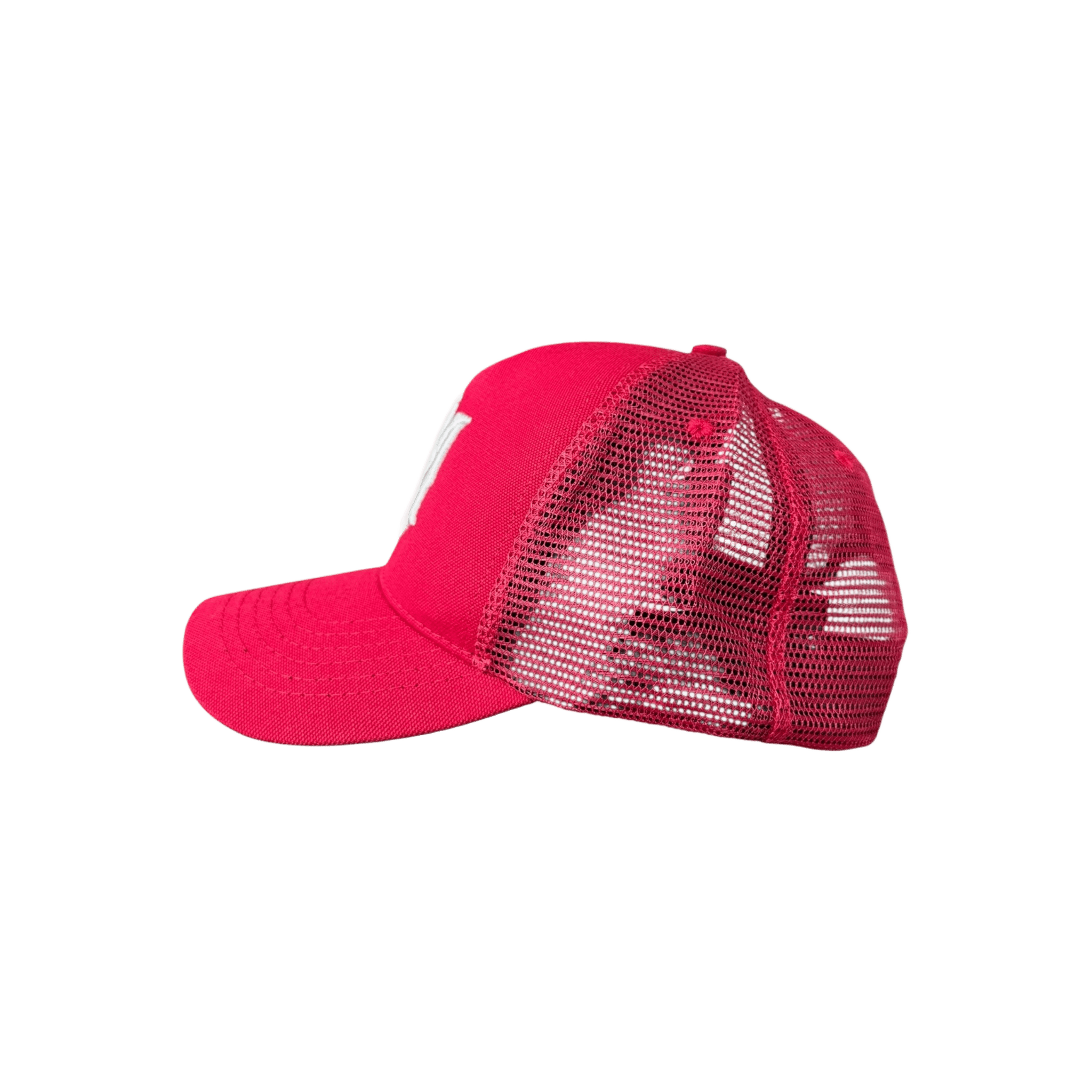 Amiri Red & White MA Logo Trucker Hat - Morely TrendsAmiri Type here:)