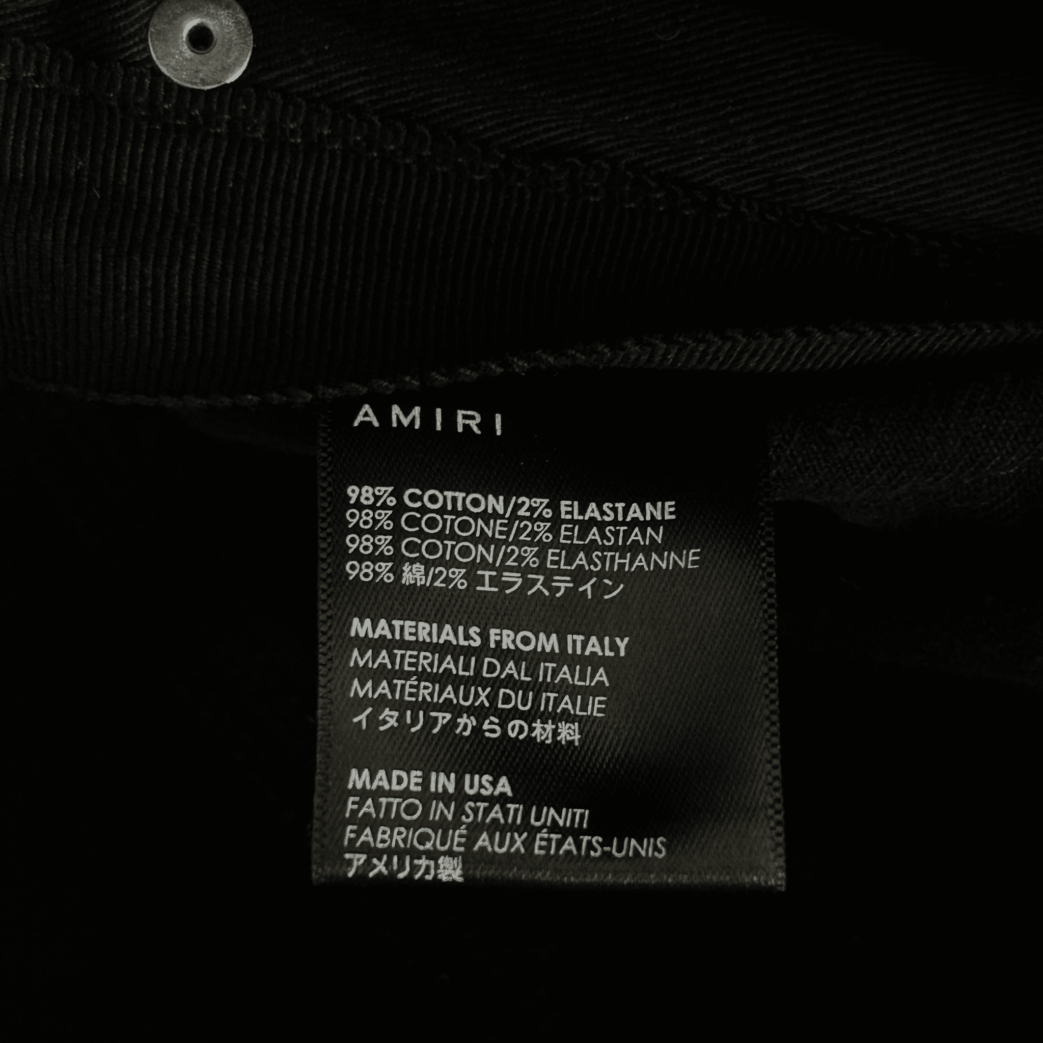 Amiri Washed Black Distressed Knee Jeans - Morely TrendsAmiri Type here:)