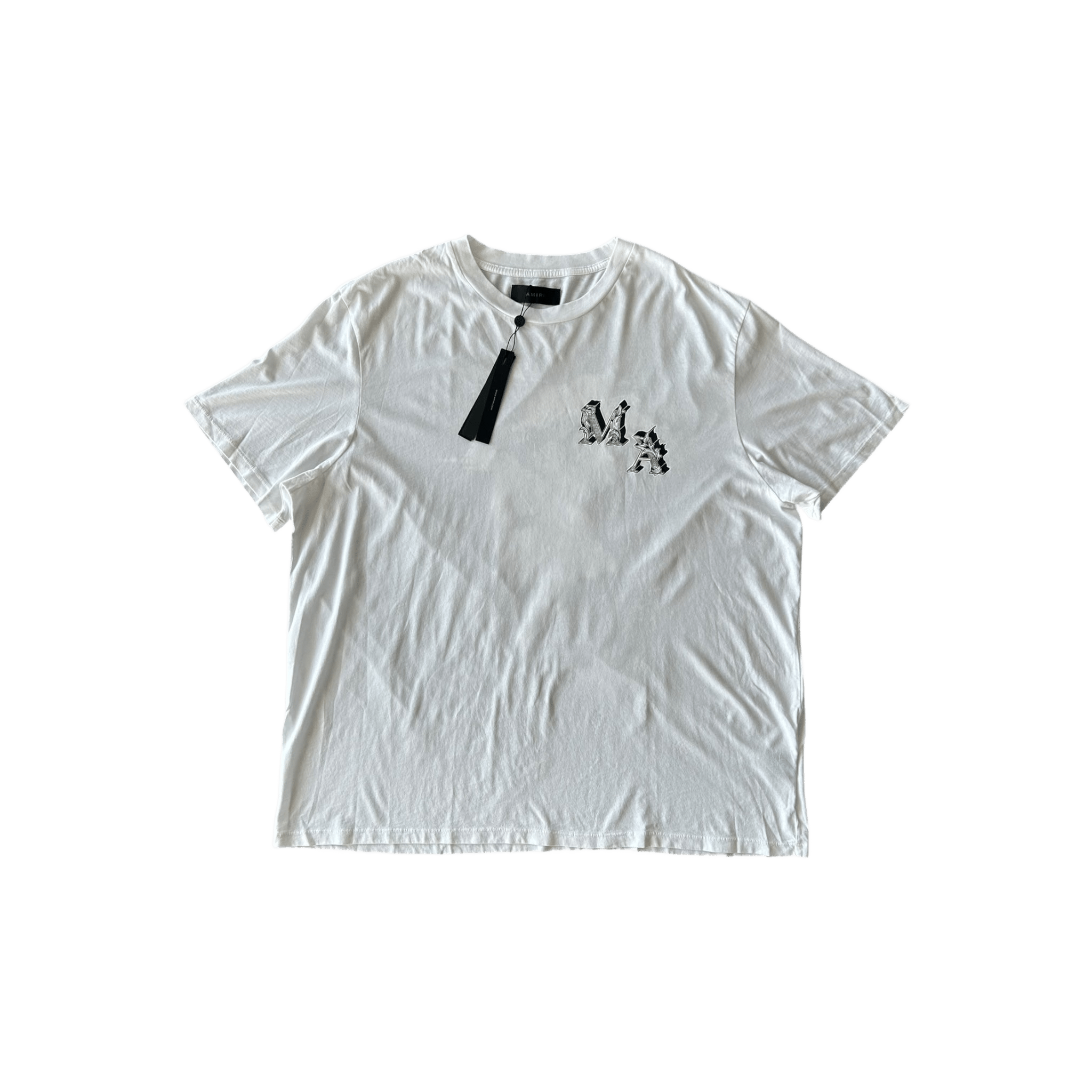 Amiri White & Black MA Angel Logo T-Shirt - Morely TrendsAmiri Type here:)