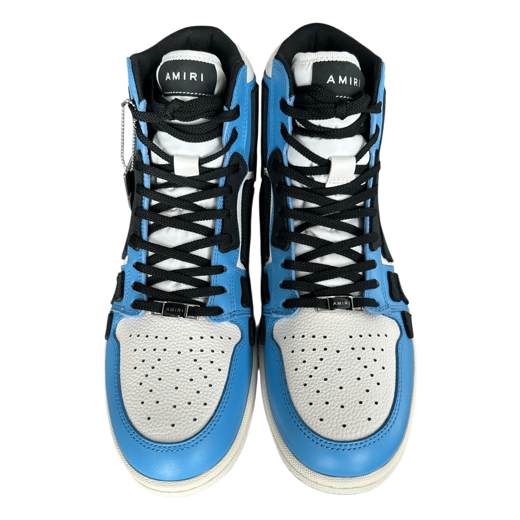 Amiri White Blue & Black Skeleton High Tops - Morely TrendsAmiri Type here:)