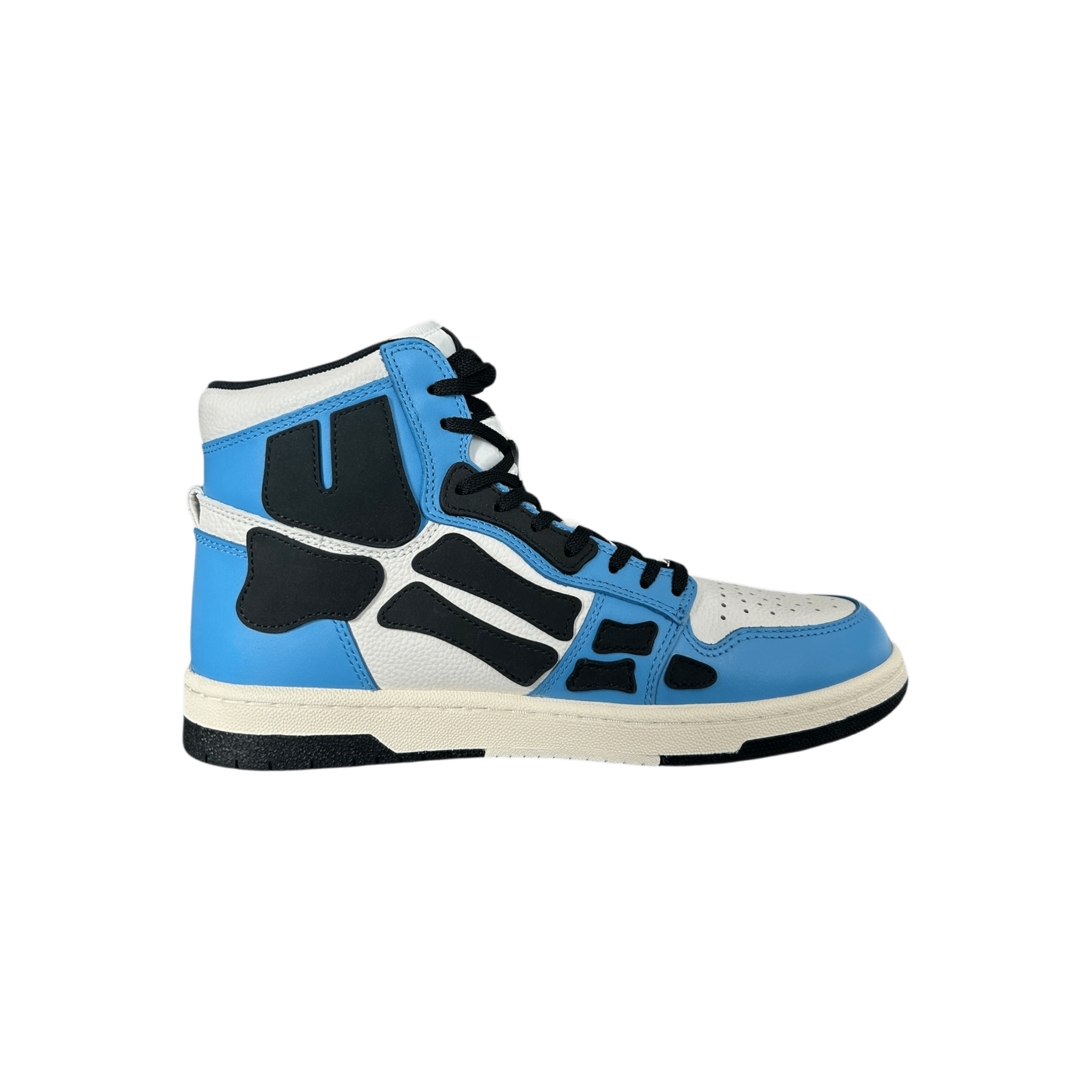Amiri White Blue & Black Skeleton High Tops - Morely TrendsAmiri Type here:)