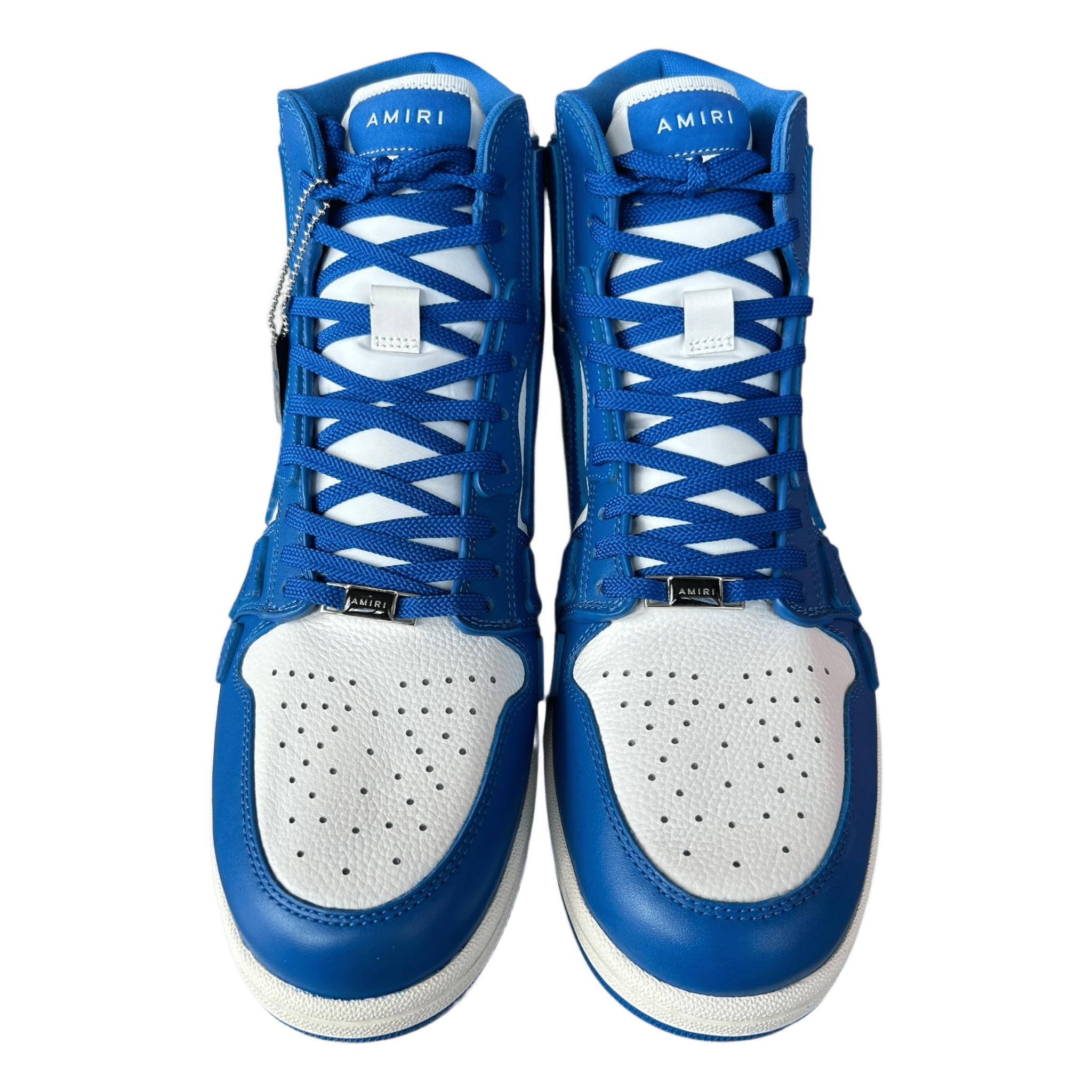 Amiri White & Blue Skeleton High Tops - Morely TrendsAmiri Type here:)