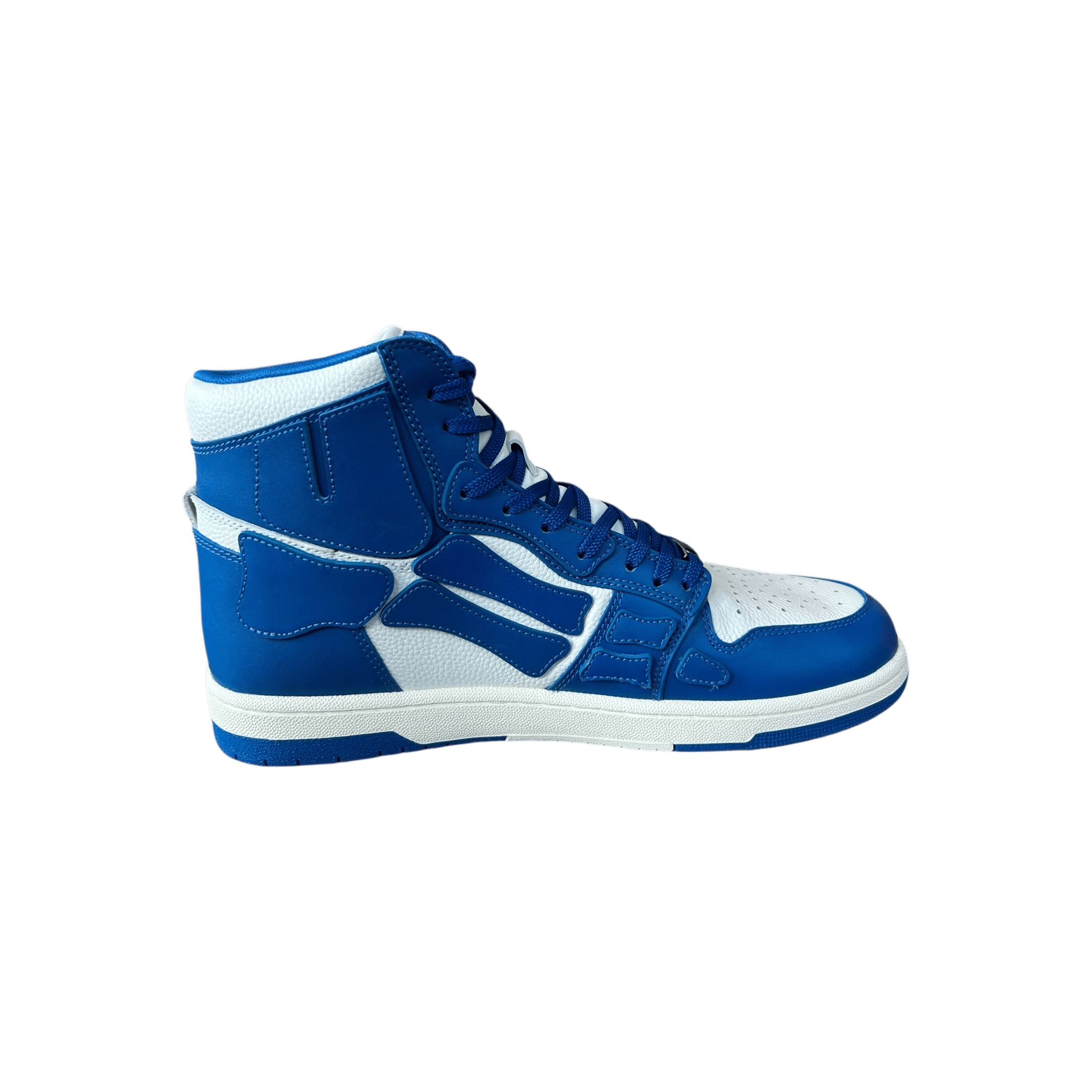 Amiri White & Blue Skeleton High Tops - Morely TrendsAmiri Type here:)