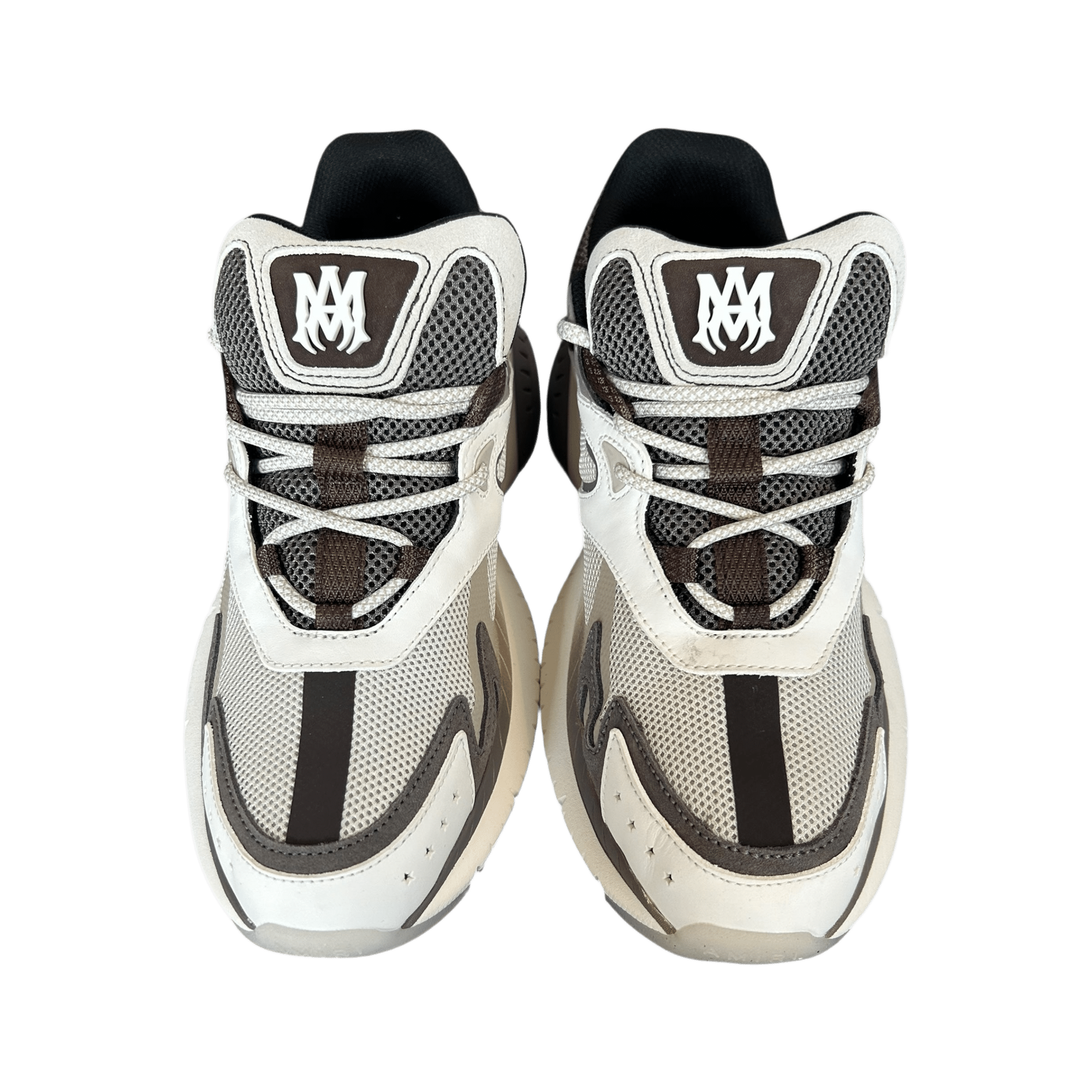 Amiri White & Brown MA Logo Runners - Morely TrendsAmiri Type here:)
