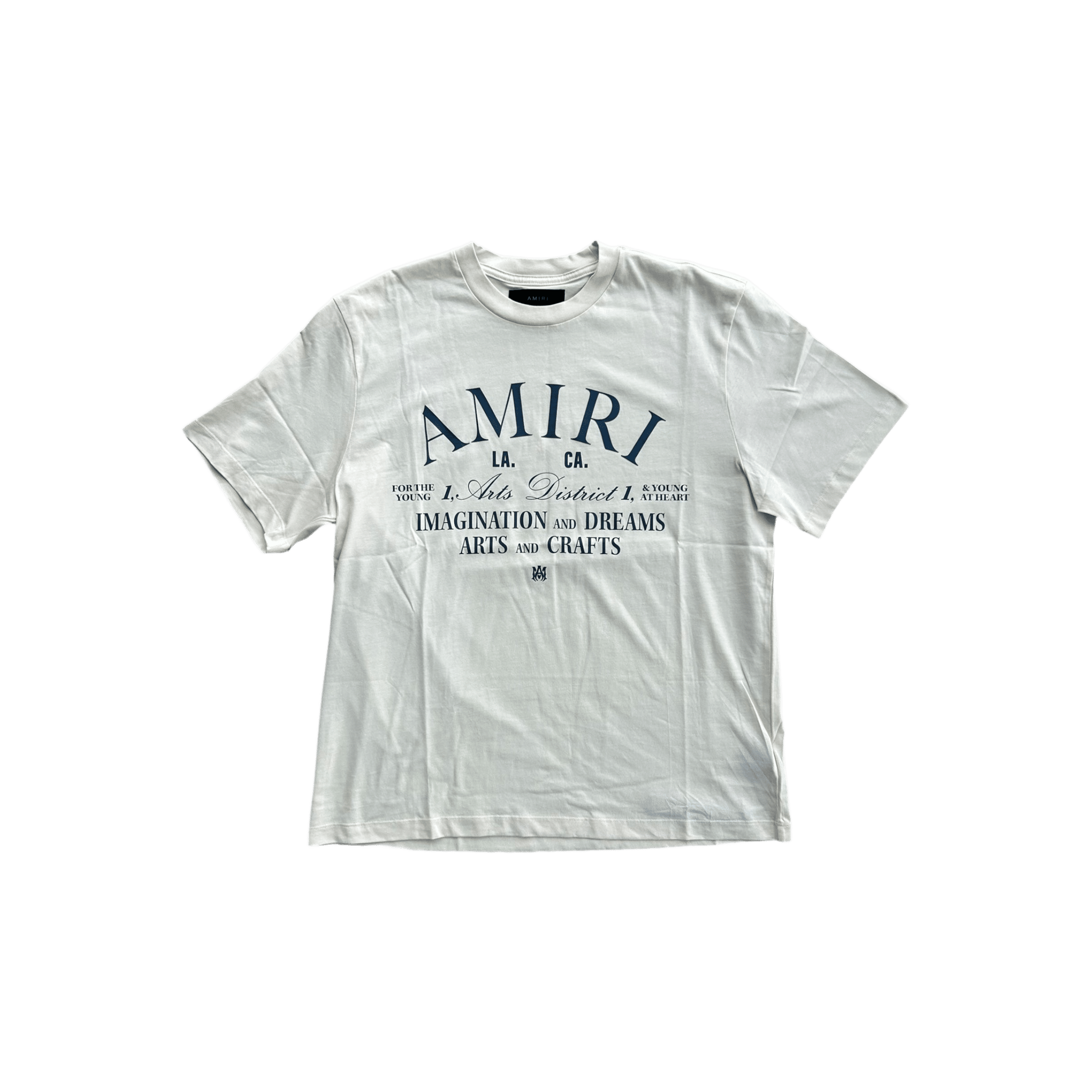 Amiri White & Navy Arts District T-Shirt - Morely TrendsAmiri Type here:)