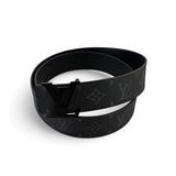 Louis Vuitton Men’s Monogram Original Belt With Black Buckle
