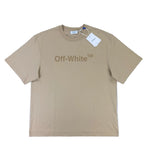 Off White Men’s Beige T-shirt - Medium - Morely TrendsOff white Type here:)