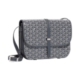 Goyard Goyardine Belvedere II Grey MM Messenger Bag