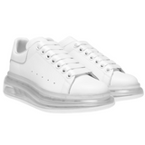 Alexander McQueen Oversized Clear Women's Sneaker - White/White