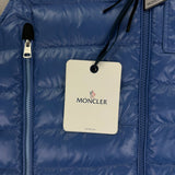 Moncler Morellet Men’s Ragot Baby Blue Hooded Gilet - Size 3