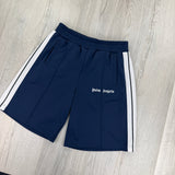 Palm Angels Men’s Navy Track Shorts - Large