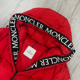 Moncler Men’s Montclar Red Down Jacket - Size 4