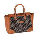 Goyard Saigon Tote Bag Black & Tan