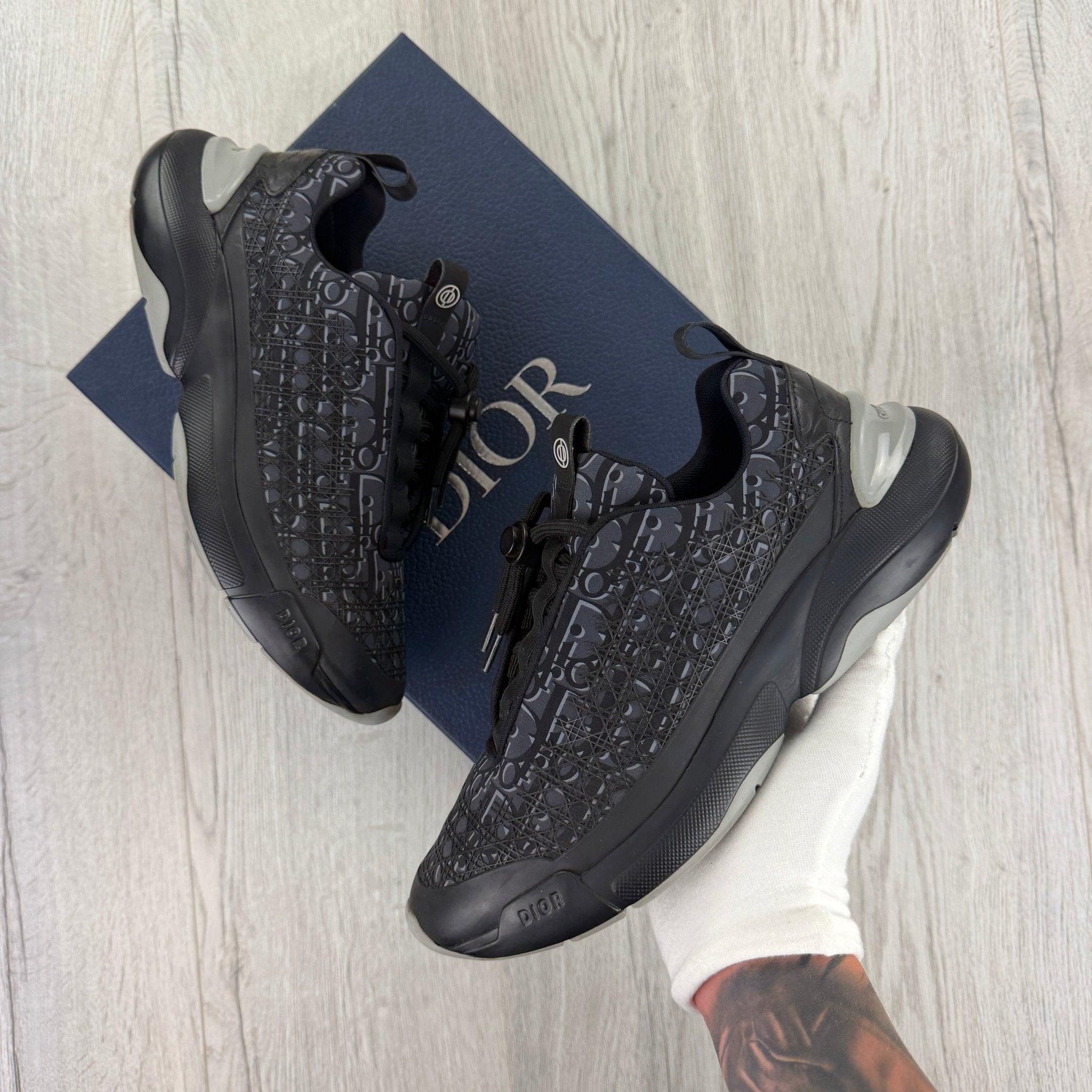 Dior B24 Men’s Black Trainers - Uk 7 - Morely TrendsDior Type here:)