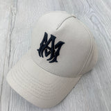 Amiri Men’s Beige MA Logo Full Canvas Cap - Morely TrendsAmiri Type here:)