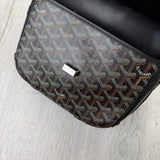 Goyard Goyardine Belvedere II Black PM Messenger Bag
