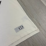 Christian Dior Men’s White T-shirt - XS Oversized - Morely TrendsDior Type here:)