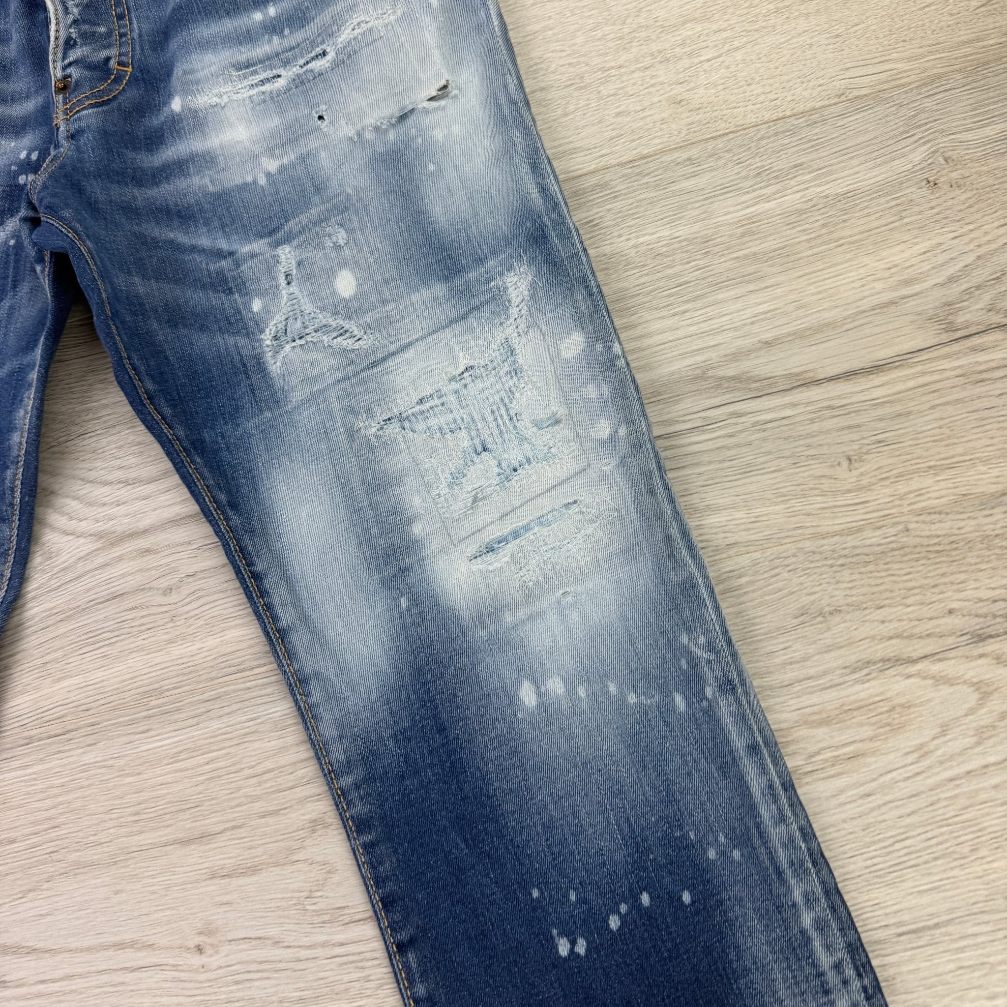 Dsquared2 Men’s Blue Distressed Cool Guy Jeans - 46 (Uk 30) - Morely TrendsDsquared2 Type here:)