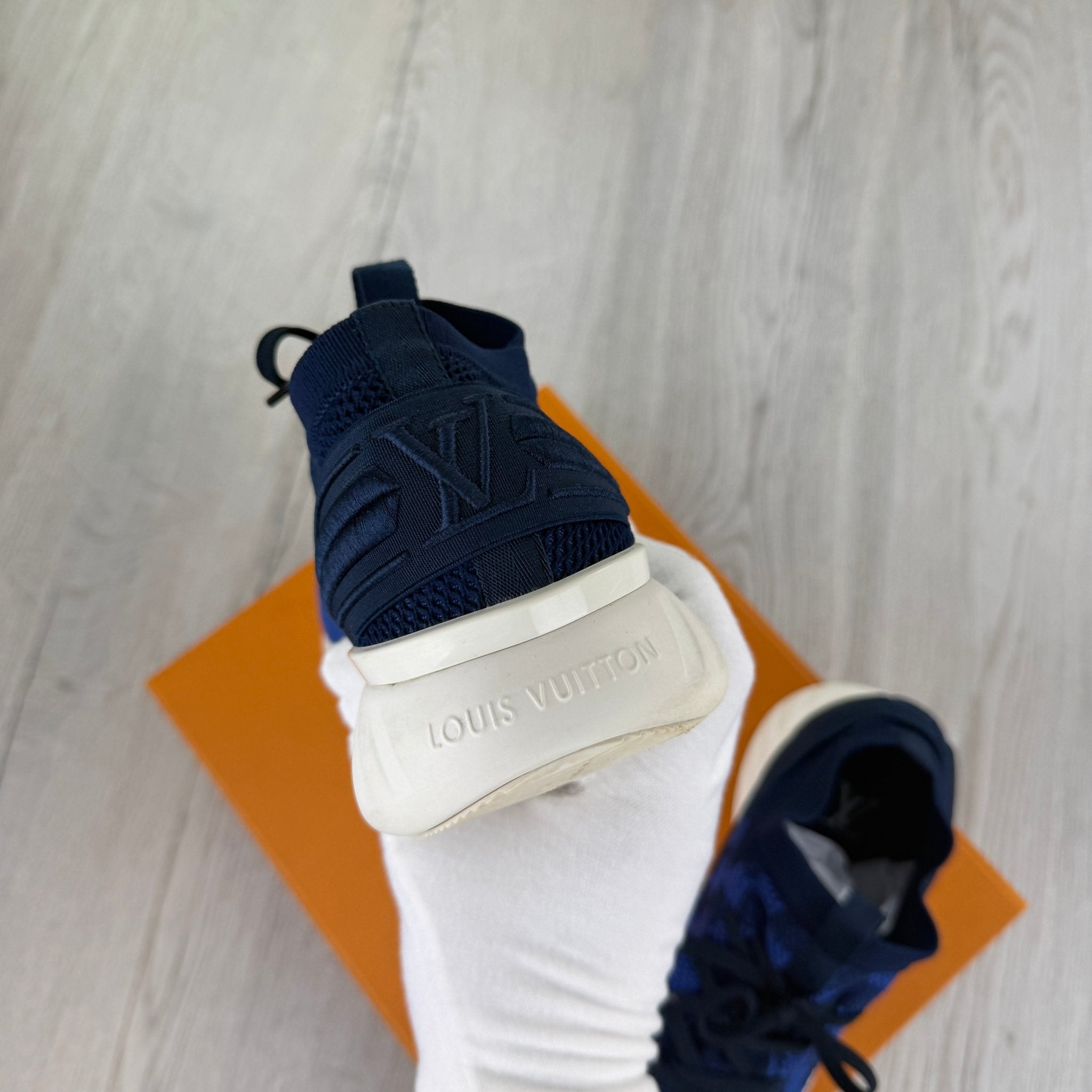 Louis Vuitton Men’s Knit Blue Trainers - Uk 7 - Morely TrendsLouis Vuitton Type here:)