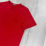 Christian Dior Men’s Red T-shirt - Large Slim - Morely TrendsDior Type here:)