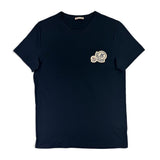 Moncler Men’s Double Logo Navy T-shirt