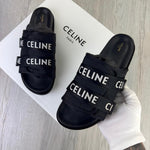 Celine Men’s Black Logo Sandals - Uk 11 - Morely TrendsCeline Type here:)