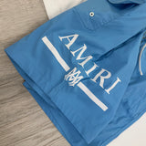 Amiri Men’s White T-shirt & Swim Shorts Set