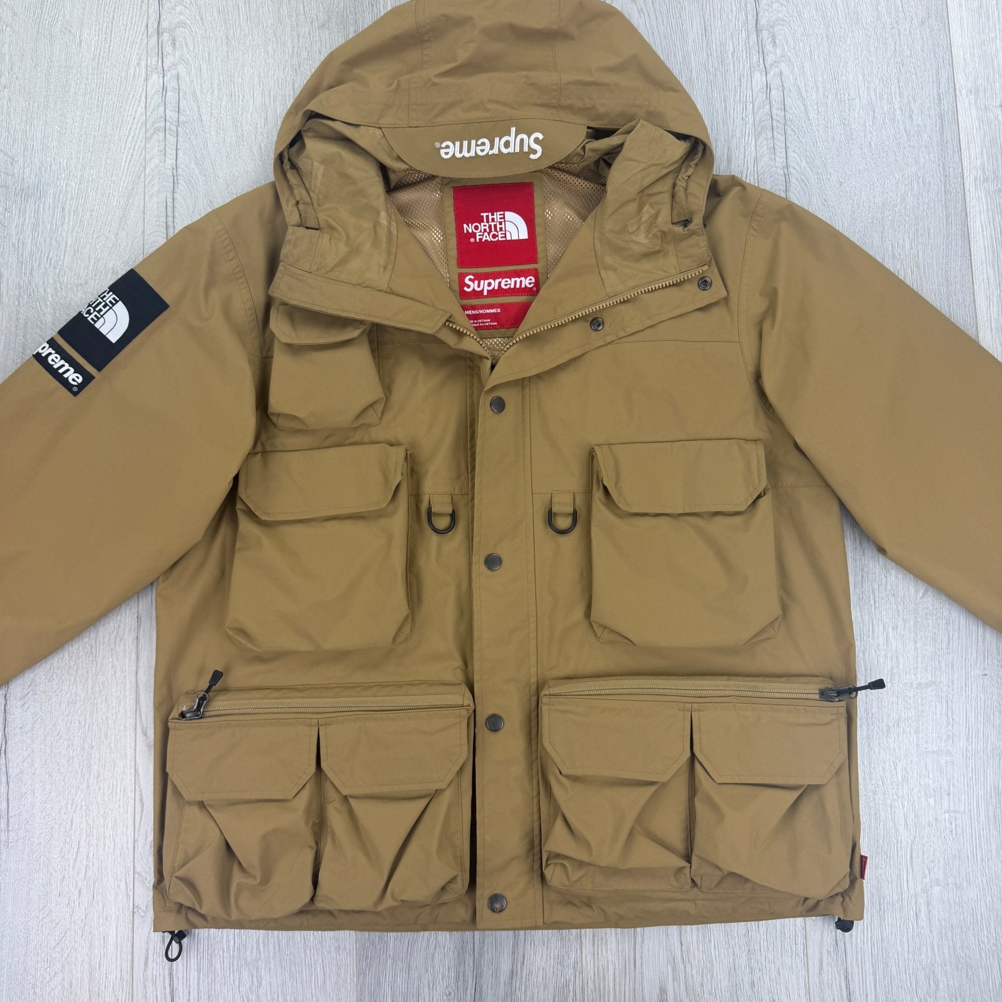 Supreme - Supreme x The North Face Cargo Jacket 'Tan White Black Jacket - Medium - Morely TrendsTrickey.store Type here:)